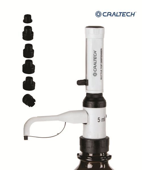 Dosador / Dispensador   0,5mL - 5mL sem frasco